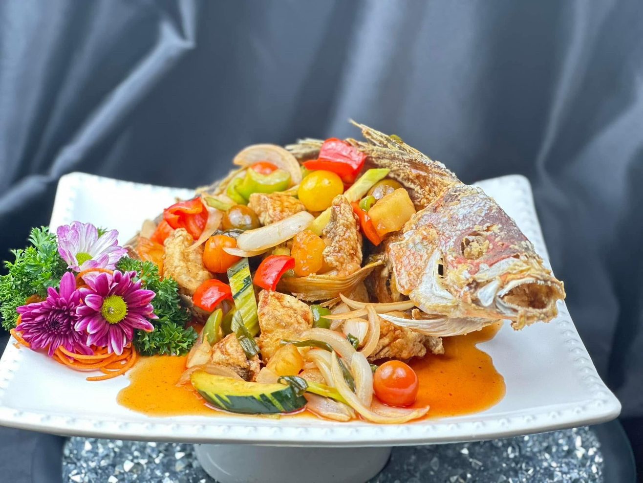 Snapper In Palace.