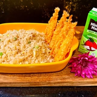 K-2 Fried Rice With Shrimp Tempura