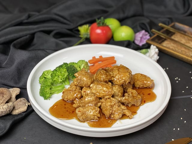 Orange Chicken.