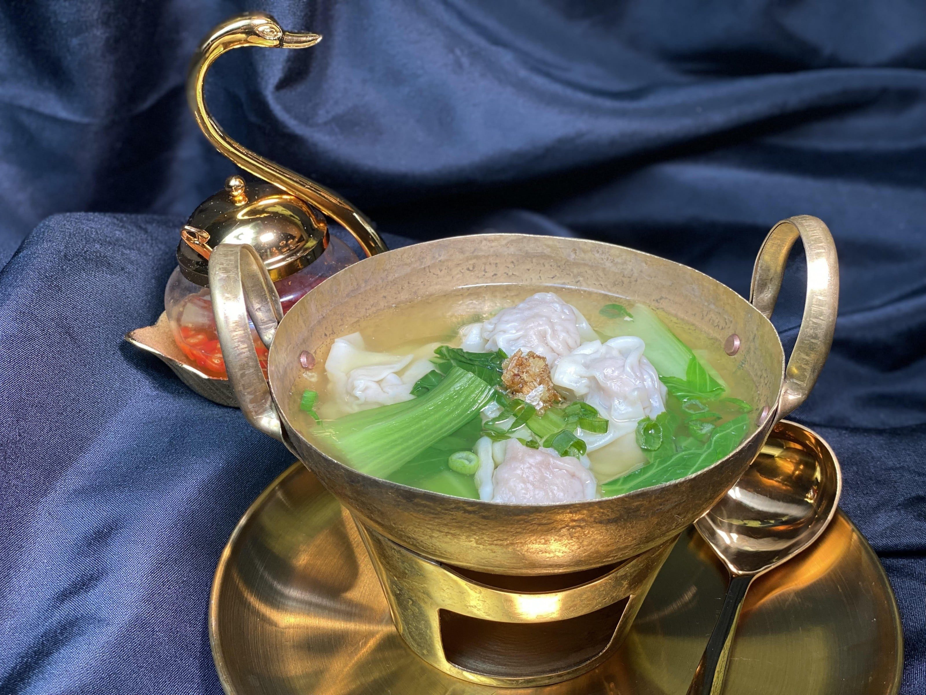 Wonton Soup (Pork & Shrimp) (S).