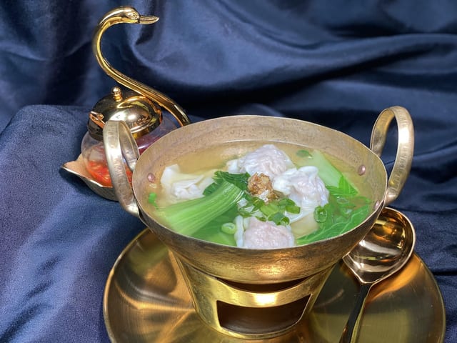 Wonton Soup (Pork & Shrimp) (S).