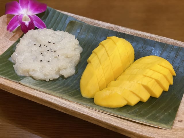 D-2 Sticky Rice w/ Mango.
