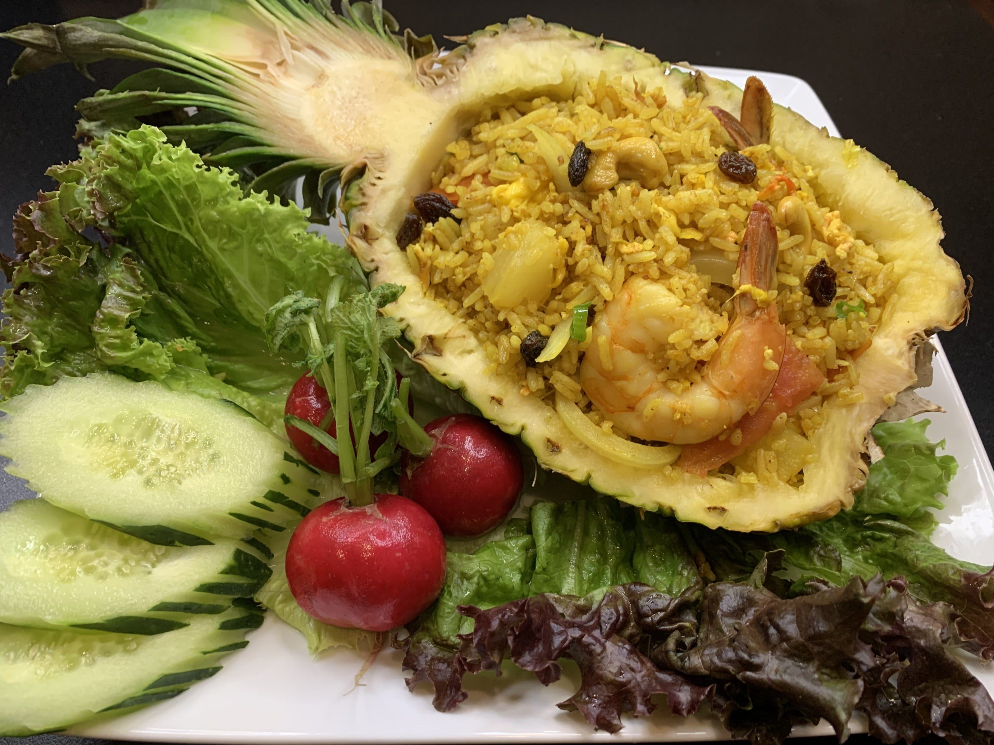 Pineapple Fried Rice.