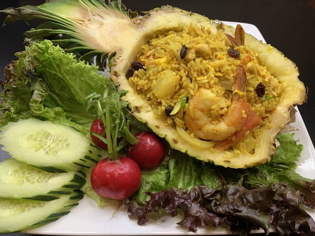 Pineapple Fried Rice.