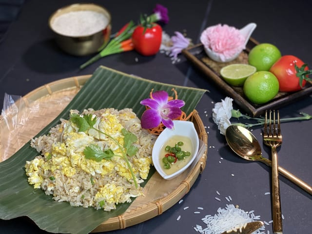 Jumbo Crab Fried Rice (Recommended).