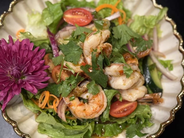 Spicy Shrimp Salad.