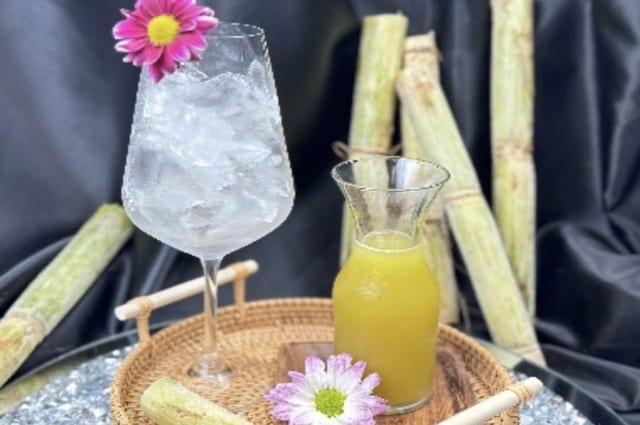 Fresh Sugar Cane.
