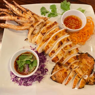 Grilled Whole Squid